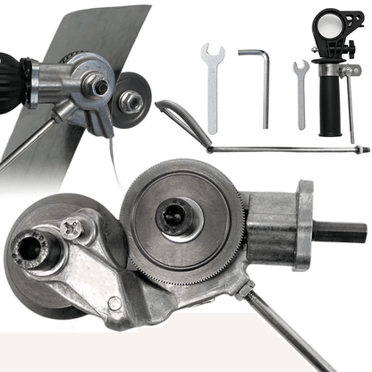 Electric Drill Plate Cutter Sheet Metal Nibbler Cutting Tool For Aluminum Steel And Copper Double H 1