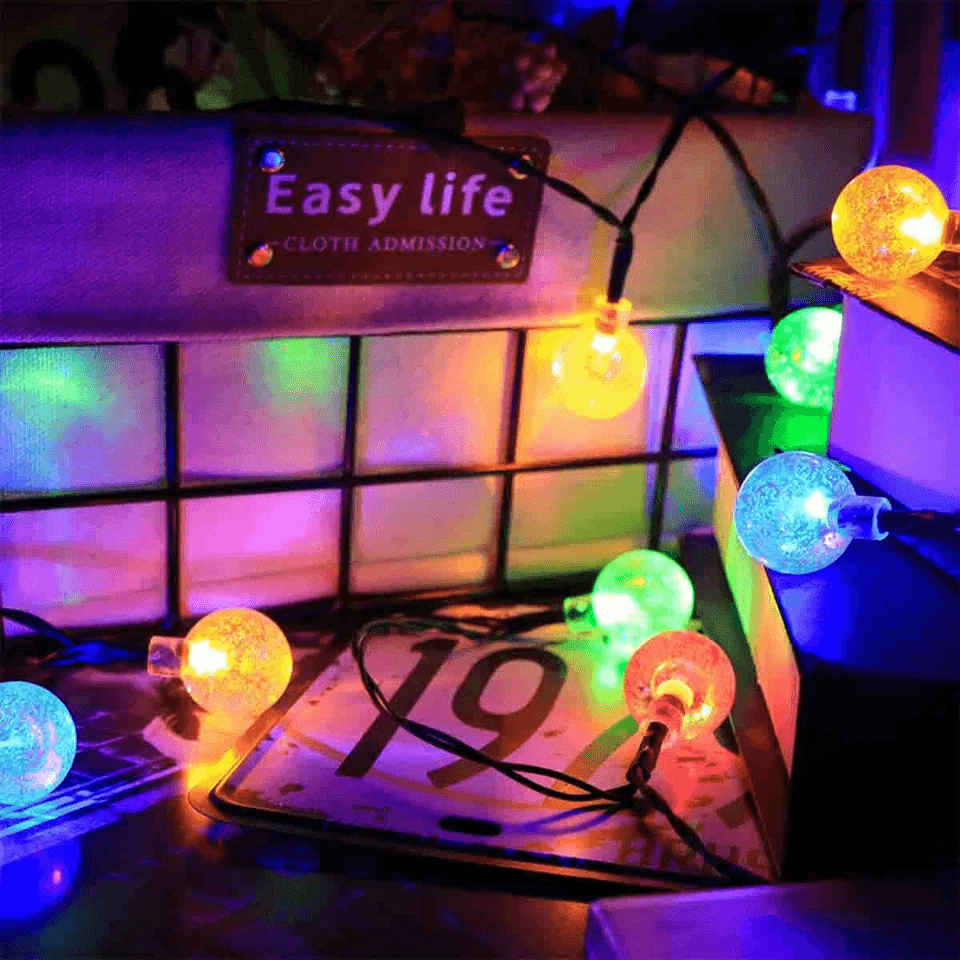 Waterproof Solar LED String Lights For Garden Patio Wedding Outdoor Copper Wire Fairy Lights For Pa 7