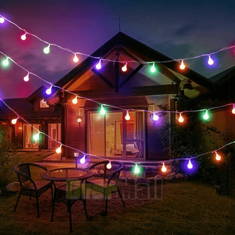 Waterproof Solar LED String Lights For Garden Patio Wedding Outdoor Copper Wire Fairy Lights For Pa 8