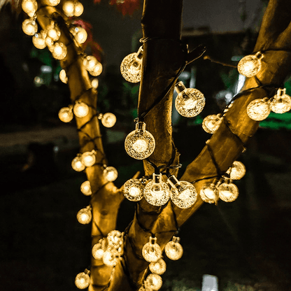 Waterproof Solar LED String Lights For Garden Patio Wedding Outdoor Copper Wire Fairy Lights For Pa 11