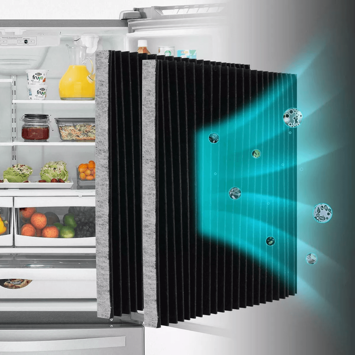 4Pack Fridge Air Filters Compatible With Frigidaire PAULTRA  Electrolux EAFCBF  Pure Air Ultra Repl 7