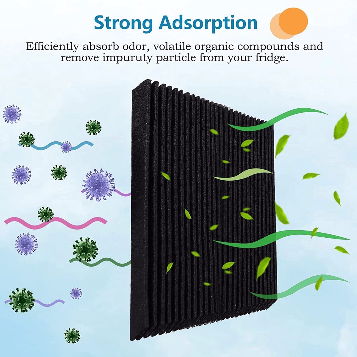 4Pack Fridge Air Filters Compatible With Frigidaire PAULTRA  Electrolux EAFCBF  Pure Air Ultra Repl 5