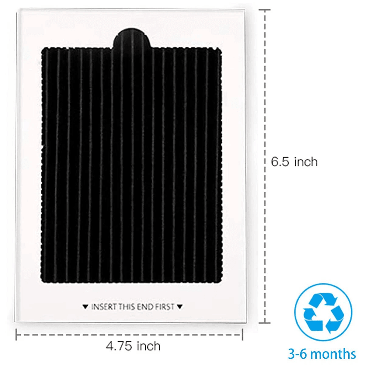4Pack Fridge Air Filters Compatible With Frigidaire PAULTRA  Electrolux EAFCBF  Pure Air Ultra Repl 2