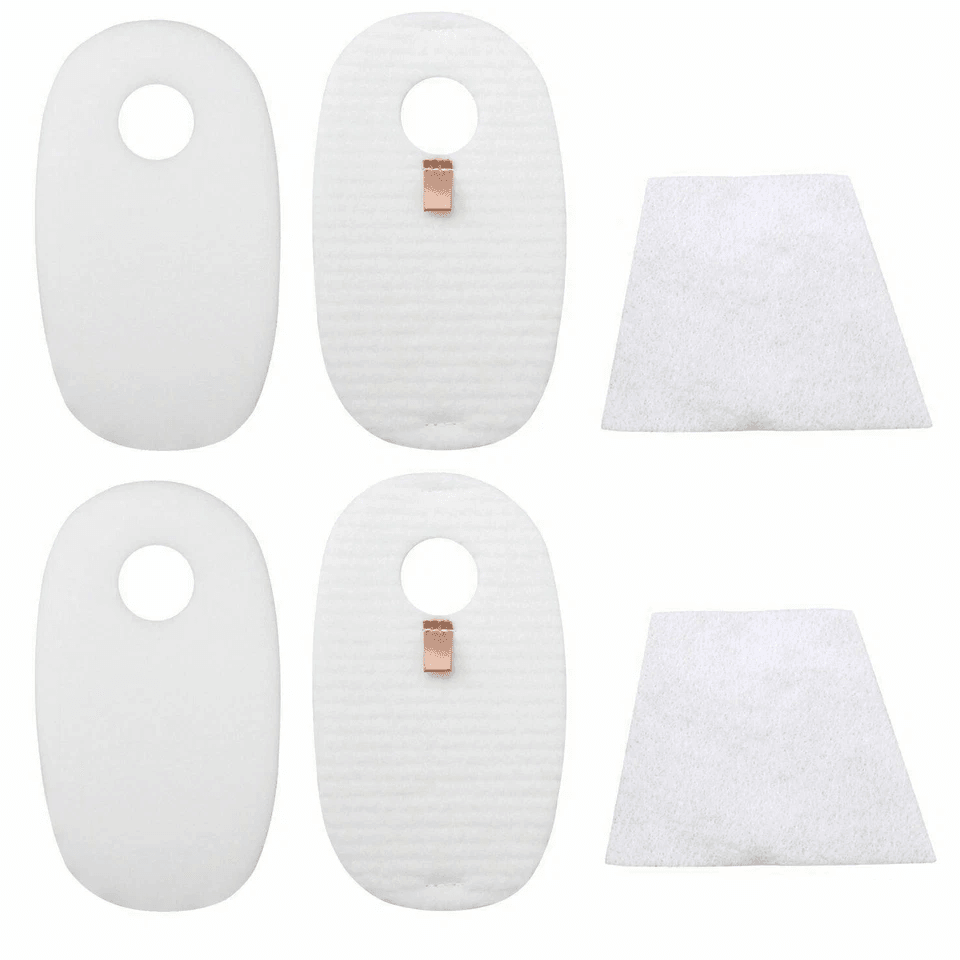 Deluxe Pro Vacuum Foam Felt Filter Set Compatible with Shark Rocket, Washable Reusable Filters Kit