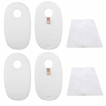 Deluxe Pro Vacuum Foam Felt Filter Set Compatible with Shark Rocket, Washable Reusable Filters Kit