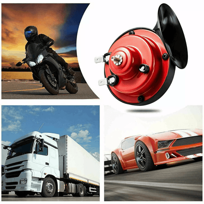 300DB Super Train Horn For Trucks SUV Car Boat Motorcycle 12V  Compact Loud Snail Horn Kit Universa