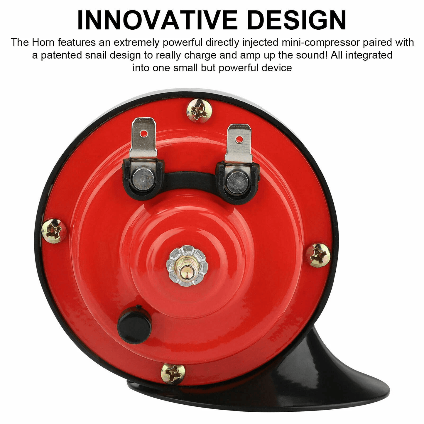 300DB Super Train Horn For Trucks SUV Car Boat Motorcycle 12V  Compact Loud Snail Horn Kit Universa