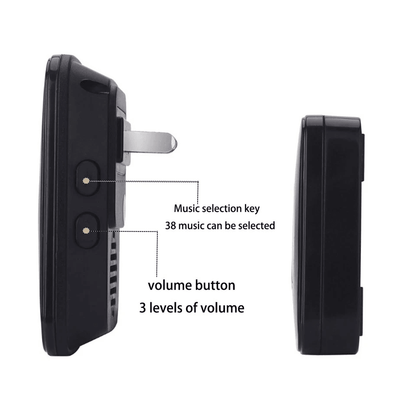 Wireless Waterproof Doorbell Kit Door Bell For House Ring 5