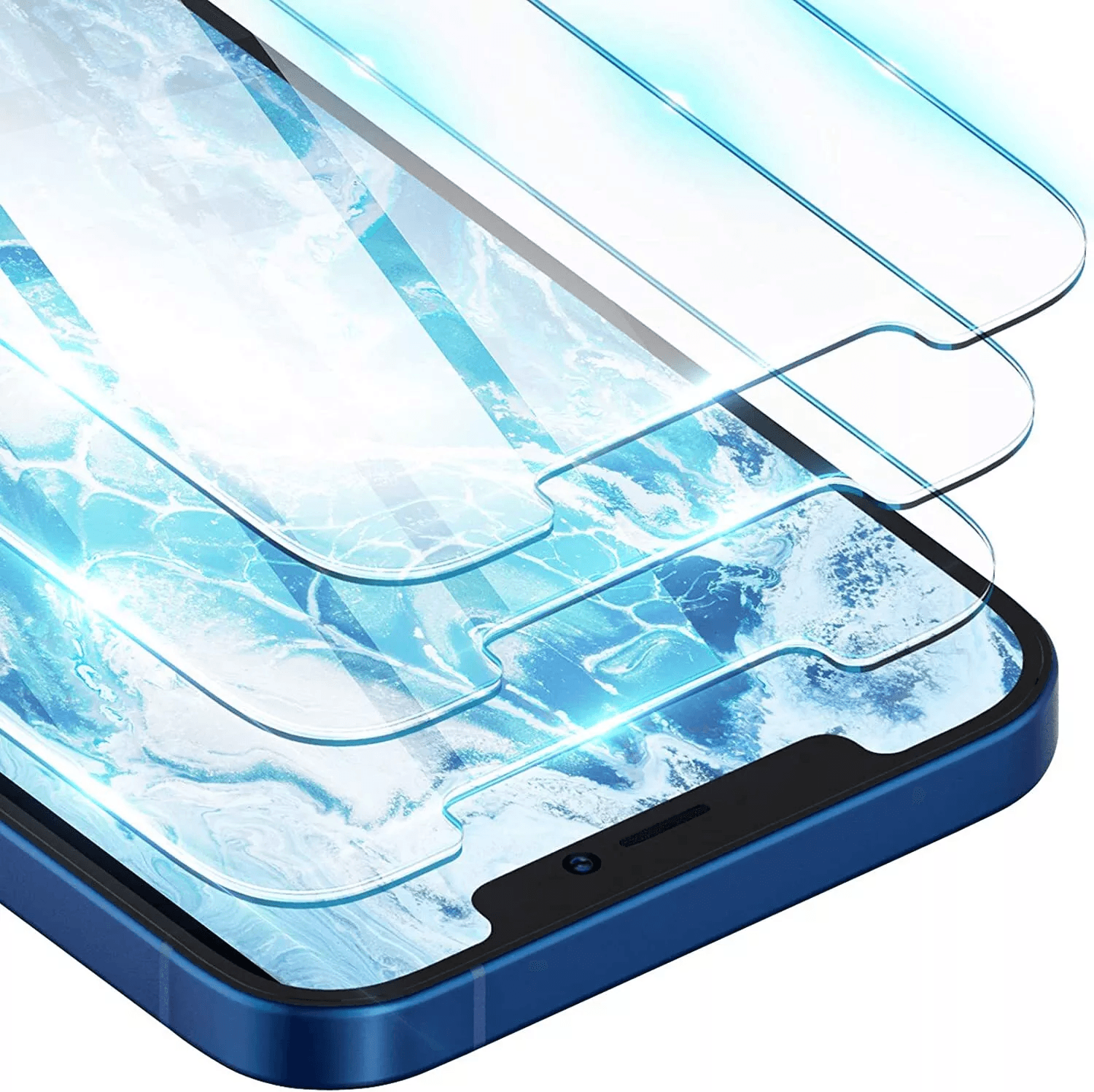 3Pack Tempered Glass Screen Protector For IPhone 16 16 Plus 16 Pro 16 Pro Max Ultimate Protection 5
