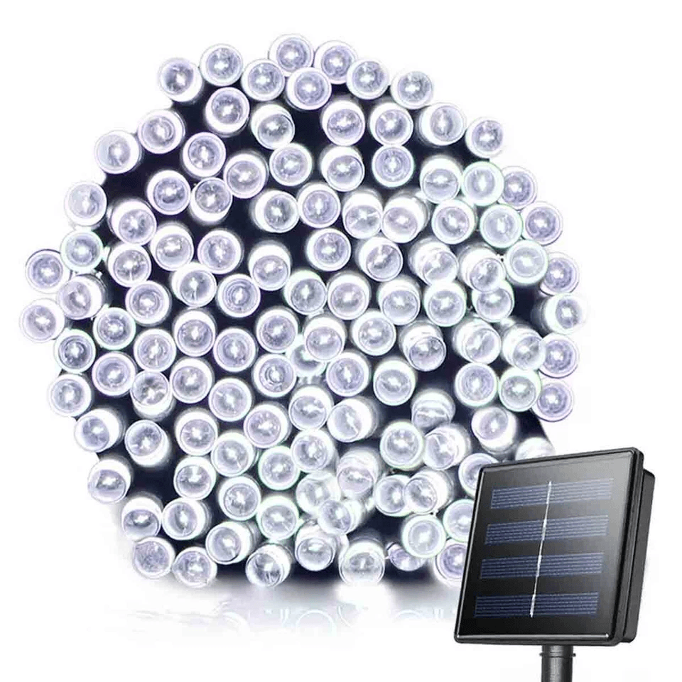 LED Solar String Lights Outdoor Garden Party Decor Waterproof Fairy Wedding Lamp Adjustable Solar P 11