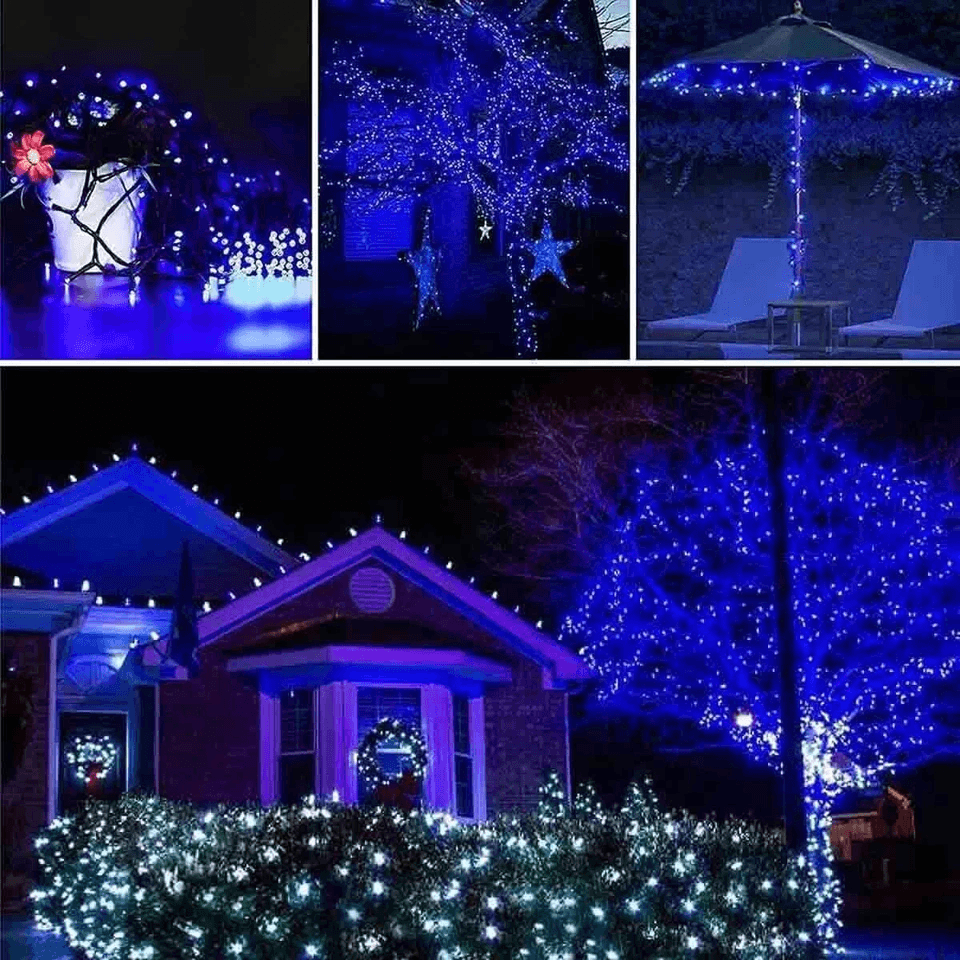 LED Solar String Lights Outdoor Garden Party Decor Waterproof Fairy Wedding Lamp Adjustable Solar P 6
