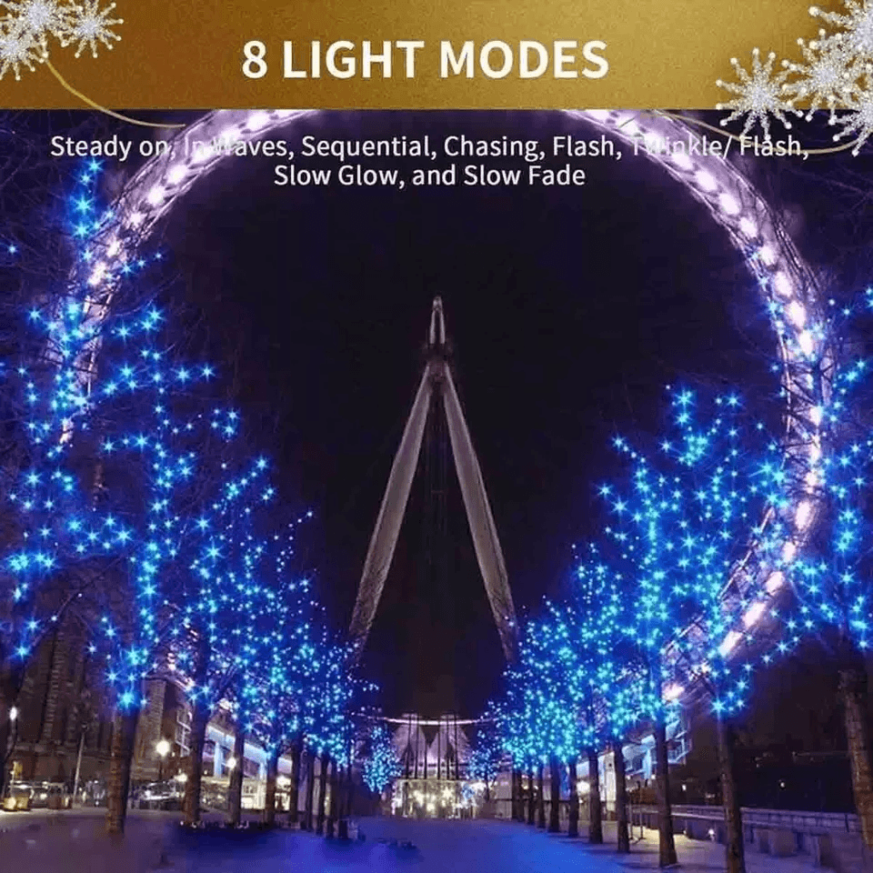 LED Solar String Lights Outdoor Garden Party Decor Waterproof Fairy Wedding Lamp Adjustable Solar P 7