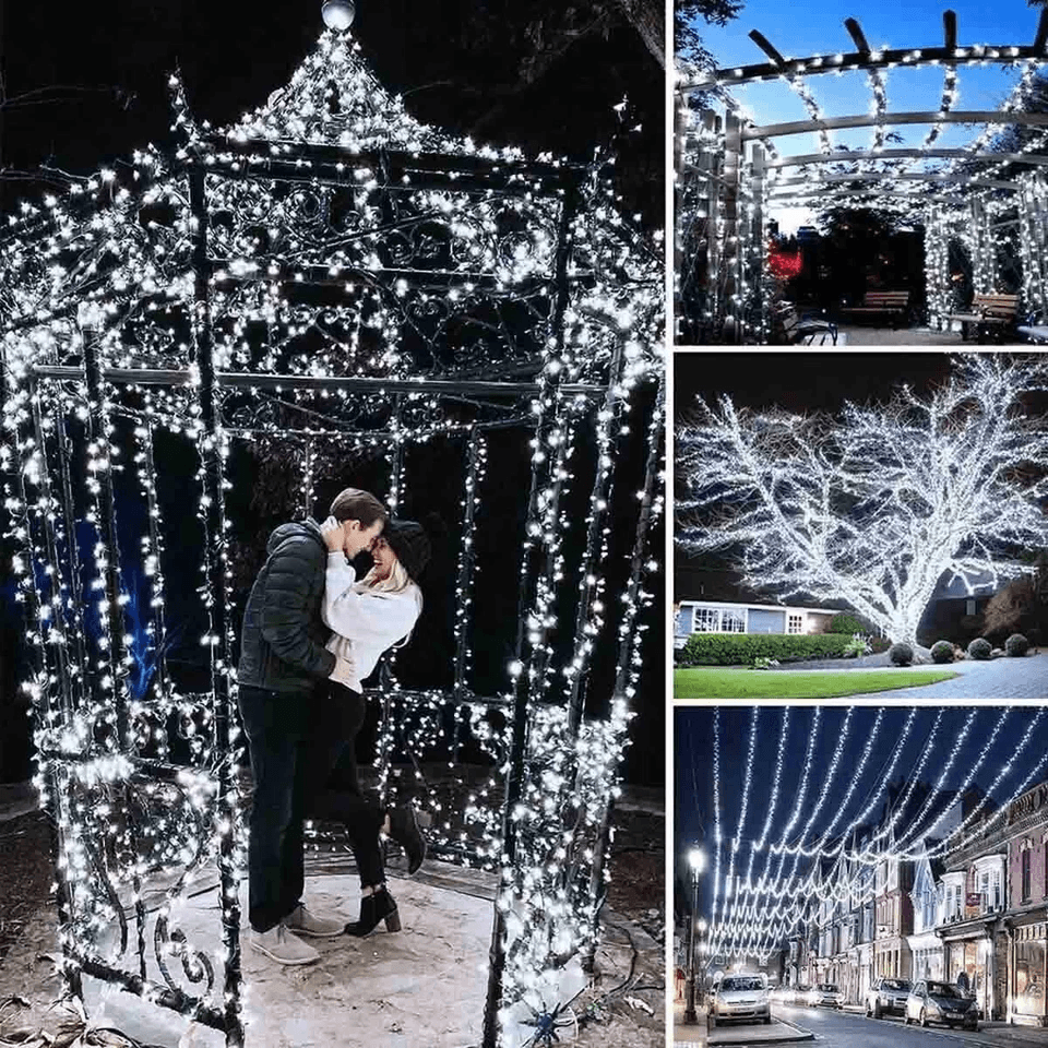 LED Solar String Lights Outdoor Garden Party Decor Waterproof Fairy Wedding Lamp Adjustable Solar P 5