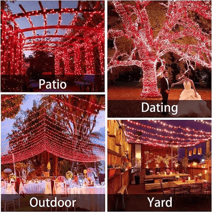 LED Solar String Lights Outdoor Garden Party Decor Waterproof Fairy Wedding Lamp Adjustable Solar P 4