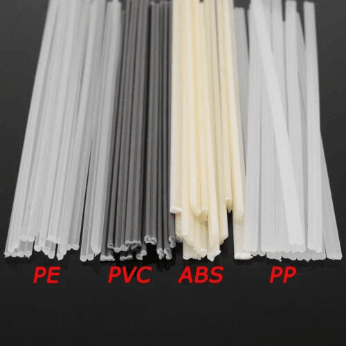 50pcs Plastic Welding Rods ABSPPPVCPE Welding Sticks For Plastic Gun Welder Durable Repair Kit For  1