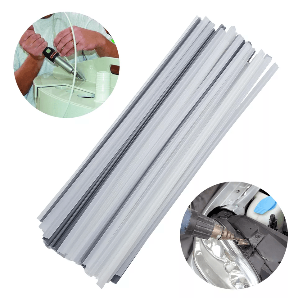 50pcs Plastic Welding Rods ABSPPPVCPE Welding Sticks For Plastic Gun Welder Durable Repair Kit For  3