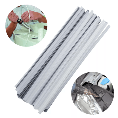 50pcs Plastic Welding Rods ABSPPPVCPE Welding Sticks For Plastic Gun Welder Durable Repair Kit For  3