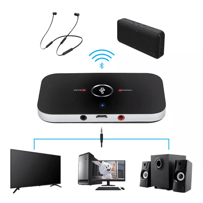 Wireless RCA To Aux Bluetooth Receiver  Transmitter Adapter Audio Device For TV Stereo Car Headphon 1