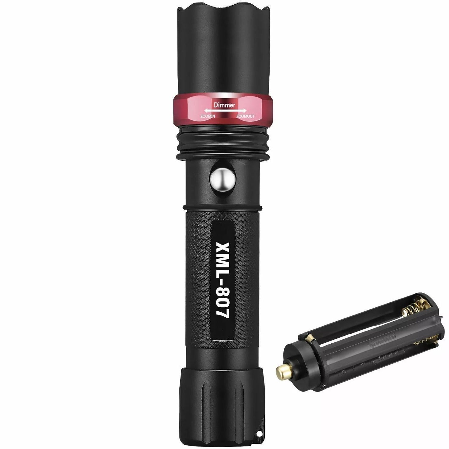 SuperBright Tactical Flashlight 5 Modes Zoomable 3Pack For Camping  Emergencies 4