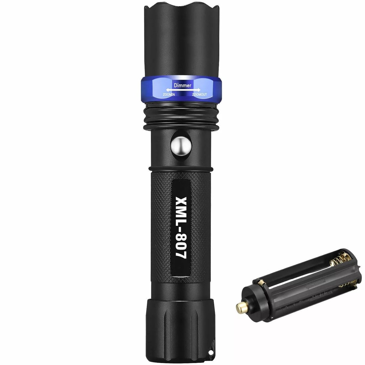SuperBright Tactical Flashlight 5 Modes Zoomable 3Pack For Camping  Emergencies 5