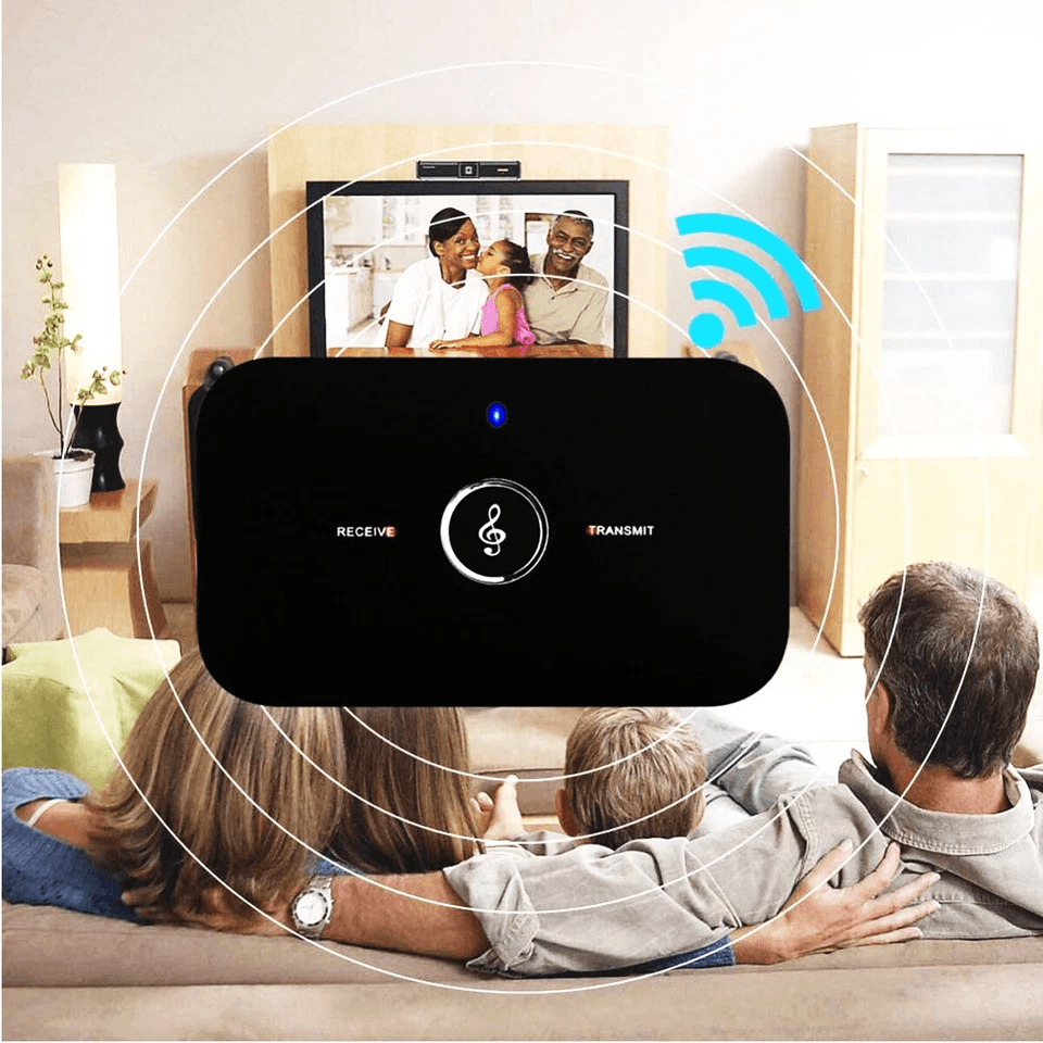 Bluetooth Transmitter  Receiver Wireless Adapter For Home Stereos Speakers TV PC Headphones AUX Aud 10