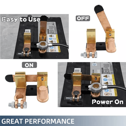 Battery Isolator Switch Disconnect Kill Cut Off Power For Car RV Truck Boat ATV 2