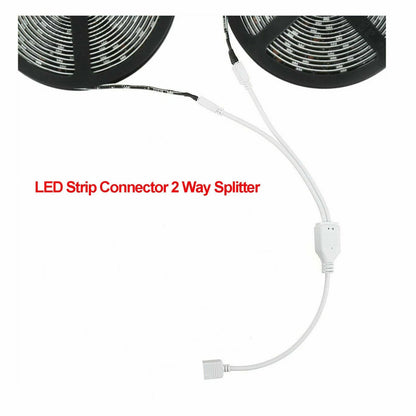 RGB Waterproof LED Strip Light SMD 5050  44 Key Remote 12V DC Power Kit 8 Light Modes 6