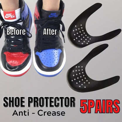 5 Pairs Anti Crease Shoe Protector AntiWrinkle Toe Cover Cap For Sneakers Crease Guards For Men  Wo 3