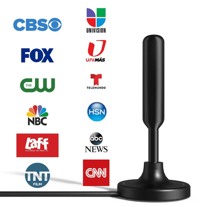 Long Range Indoor HDTV Antenna Upgraded Digital HD TV Antenna With Signal Booster Reception For Fre