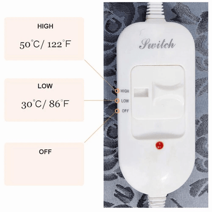 Pet Heating Pad Adjustable AntiBite Steel Cord Waterproof Cat Dog House Mat Heated Bed For Indoor U 4