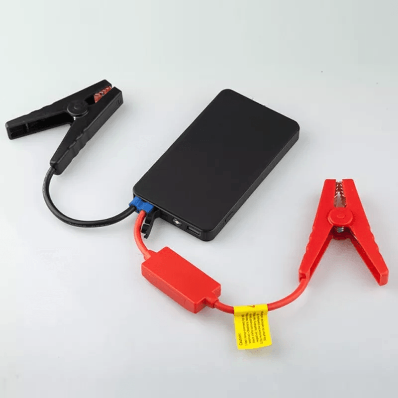 Portable Mini Slim Car Jump Starter Engine Battery Charger Power Bank Compact Emergency Booster For 1