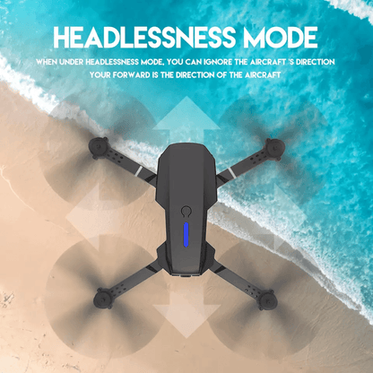 New RC Drone With HD Dual Camera WiFi FPV Foldable Quadcopter  Battery 4K Aerial Drone With Optical 2