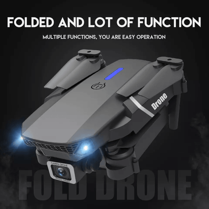 New RC Drone With HD Dual Camera WiFi FPV Foldable Quadcopter  Battery 4K Aerial Drone With Optical 7