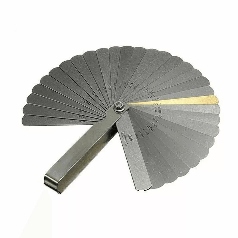 32 Blade Feeler Gauge Dual Reading  Metric  SAE Combination Tool For Precision Gap Measurement 2