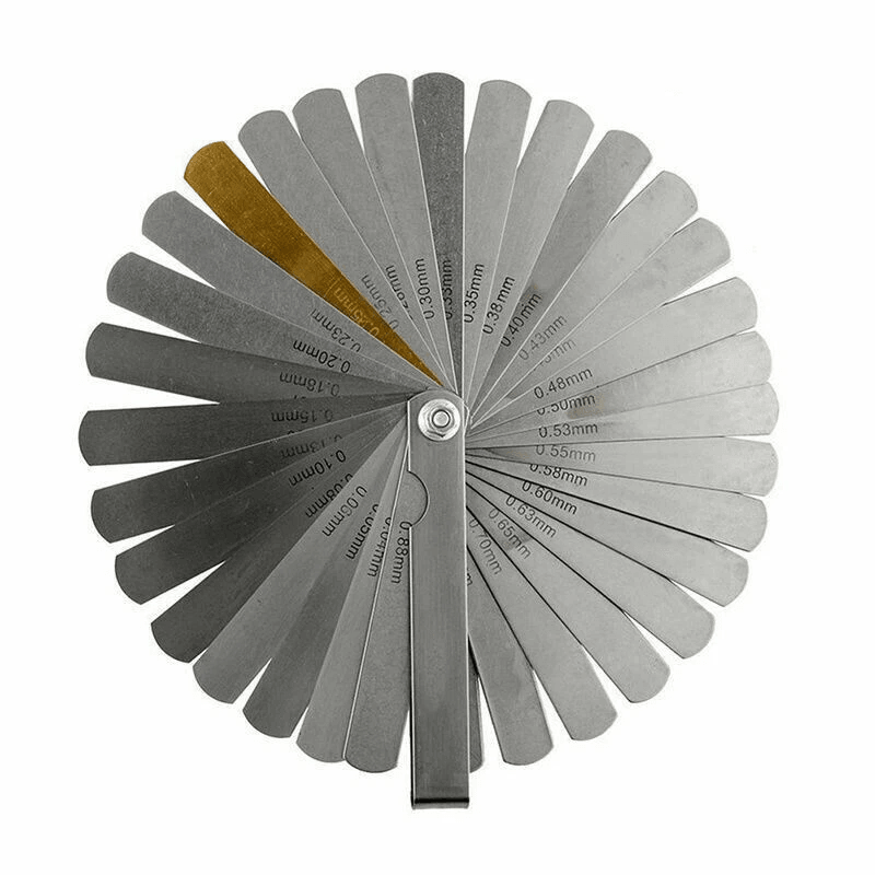 32 Blade Feeler Gauge Dual Reading  Metric  SAE Combination Tool For Precision Gap Measurement 3