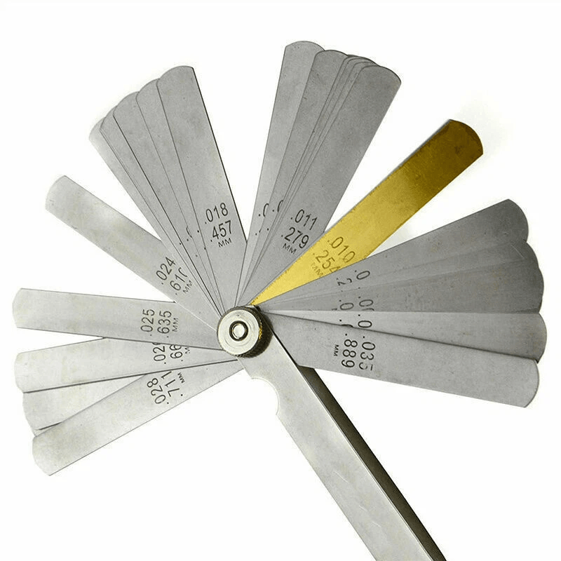32 Blade Feeler Gauge Dual Reading  Metric  SAE Combination Tool For Precision Gap Measurement 4