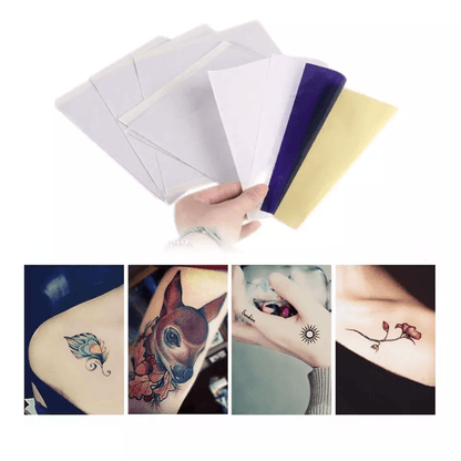 Tattoo Transfer Paper Stencil Carbon Thermal Tracing Sheets for Hectograph Machine