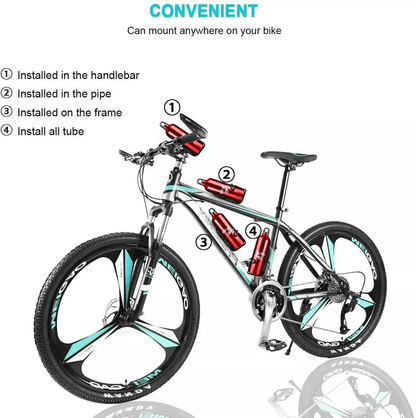 2 Packs Bike Water Bottle Cages Lightweight Aluminum Alloy Bicycle Bottle Holder For Road Mountain  7