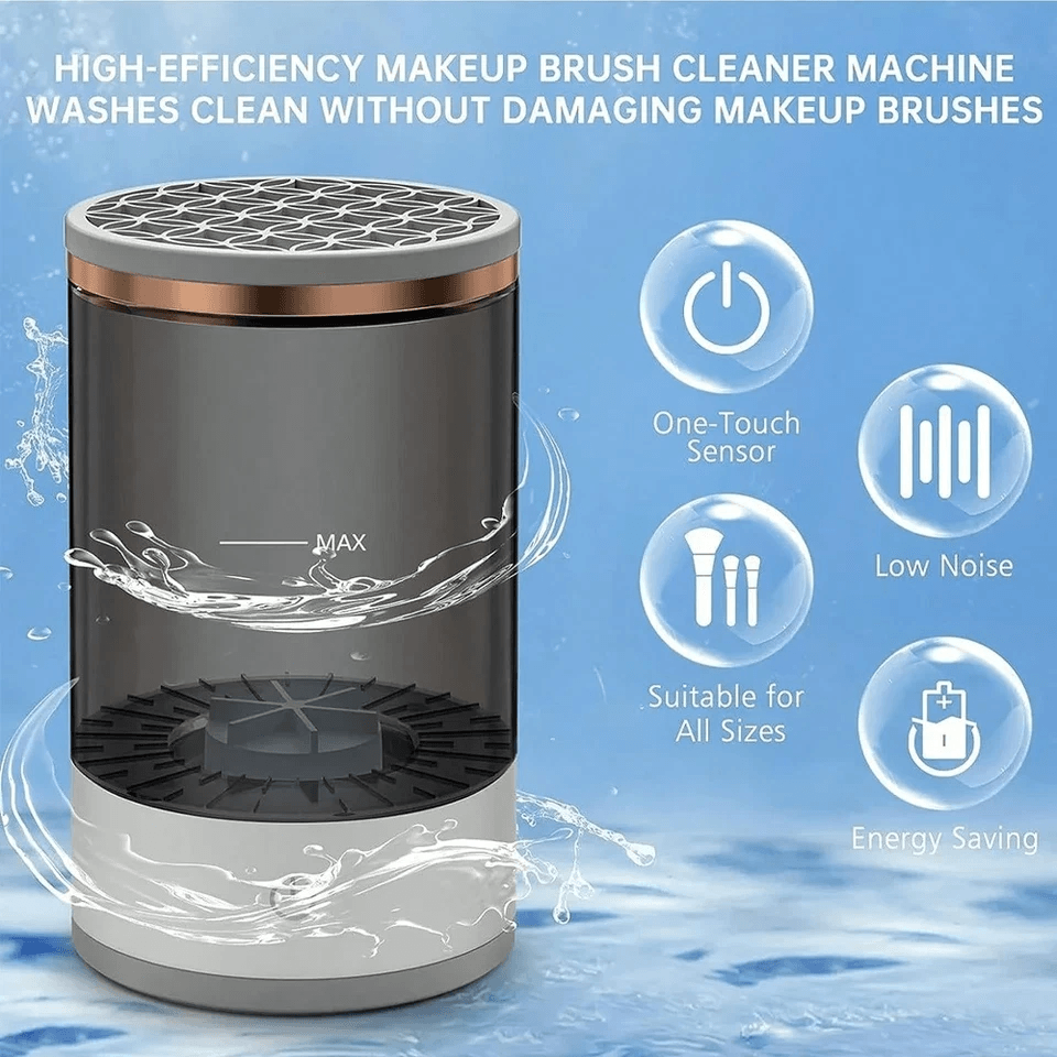 Automatic Brush Cleaner Electric Makeup Brush Cleaning Machine Fast Clean Dryer For Cosmetic Brushe 1