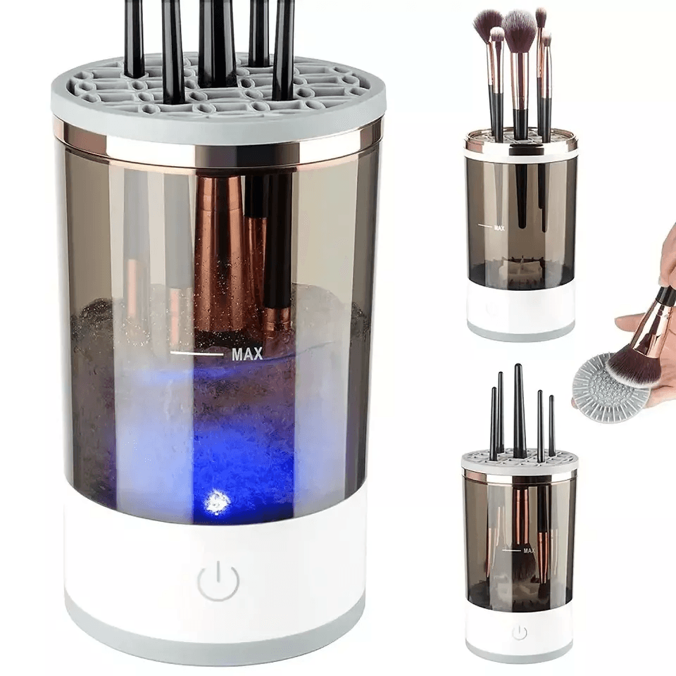 Automatic Brush Cleaner Electric Makeup Brush Cleaning Machine Fast Clean Dryer For Cosmetic Brushe 9