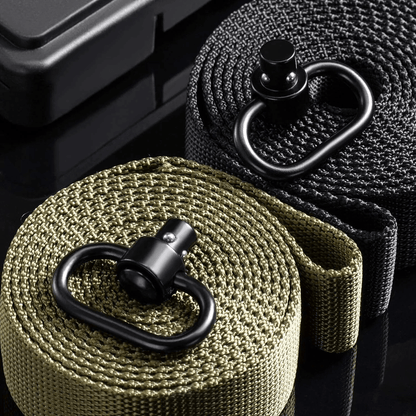 2PCS Heavy Duty Flush Push Button Quick Detach 125 Rifle QD Sling Swivel Mount For Tactical Guns  H 1
