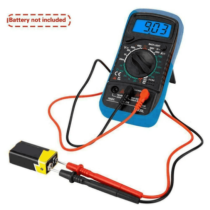 Digital Multimeter AC DC Voltmeter Ammeter Ohmmeter Volt Tester Meter Handheld Auto Range Electrica 5