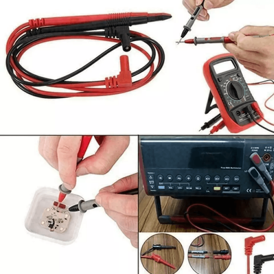 Digital Multimeter AC DC Voltmeter Ammeter Ohmmeter Volt Tester Meter Handheld Auto Range Electrica 6