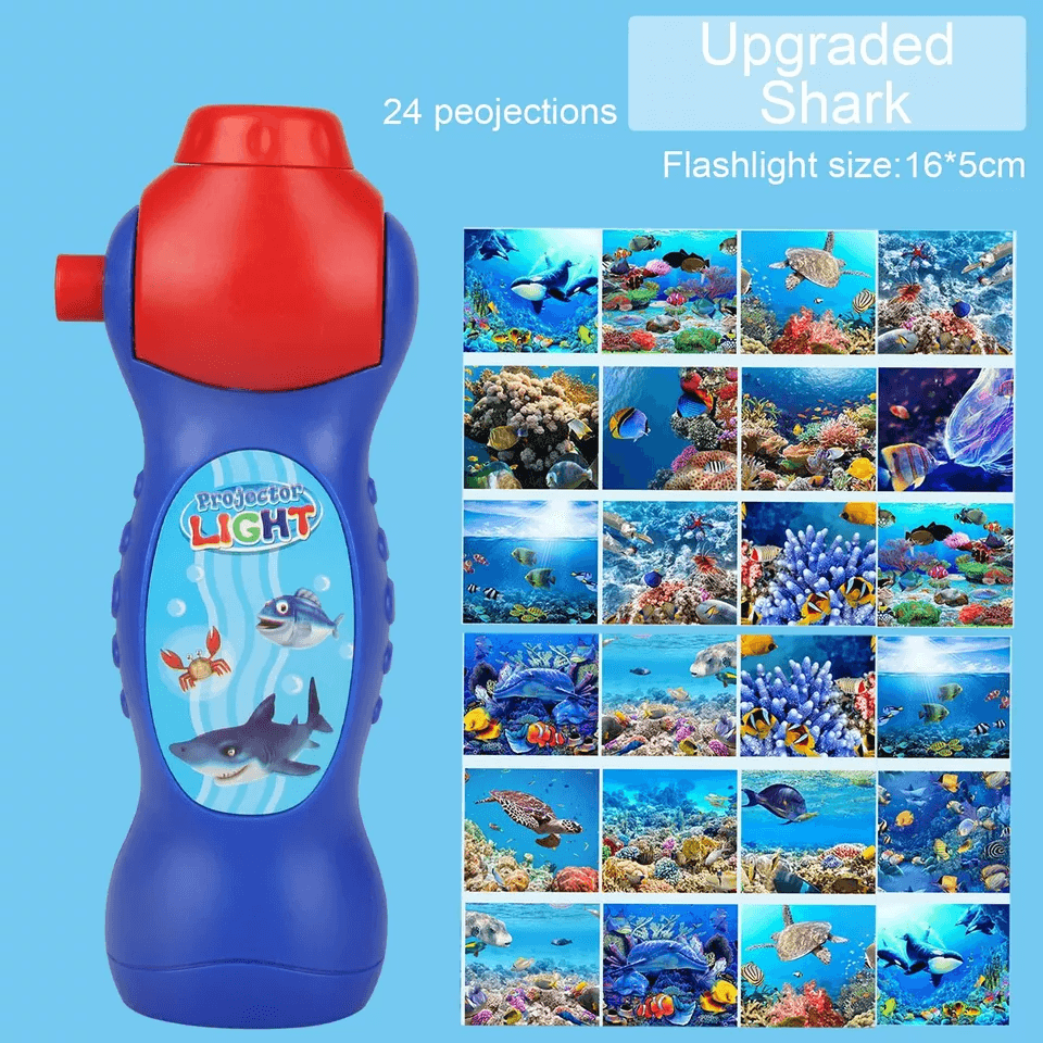 Animal Slide Show Torch Educational Learning Toys For Toddlers  Kids Ideal Bedtime Flashlight For B 7