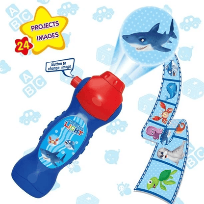 Animal Slide Show Torch Educational Learning Toys For Toddlers  Kids Ideal Bedtime Flashlight For B 2