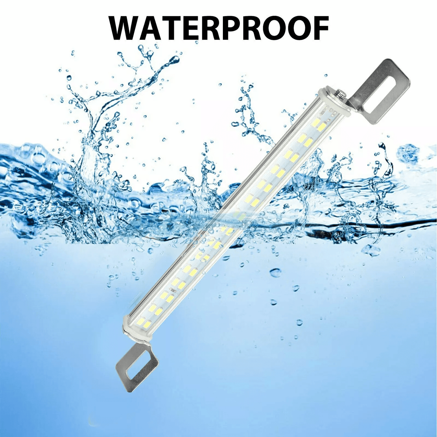 Universal License Plate LED Backup Light 12V 6000K Super White Waterproof Aluminum Bar For Car Truc 2