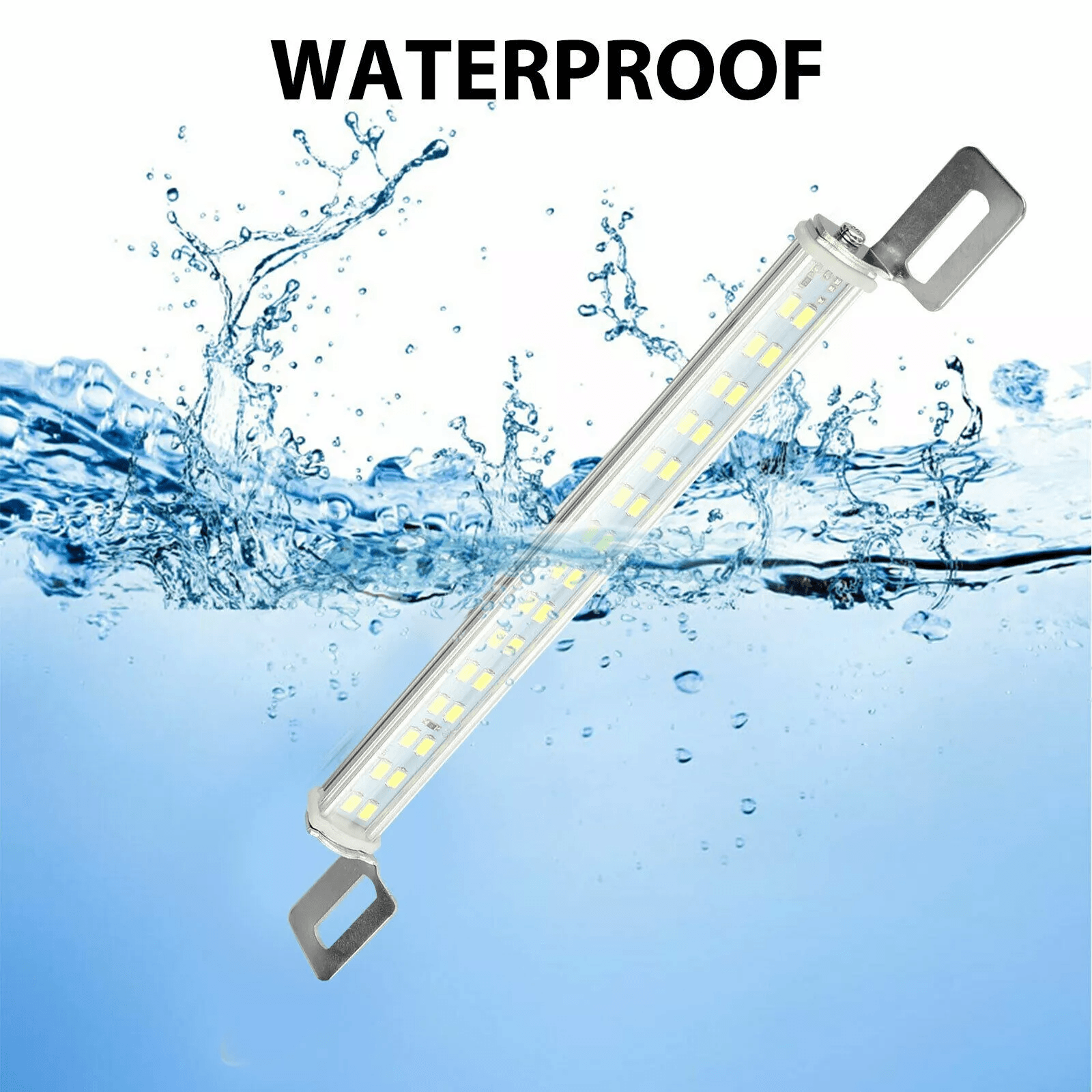Universal License Plate LED Backup Light 12V 6000K Super White Waterproof Aluminum Bar For Car Truc 2