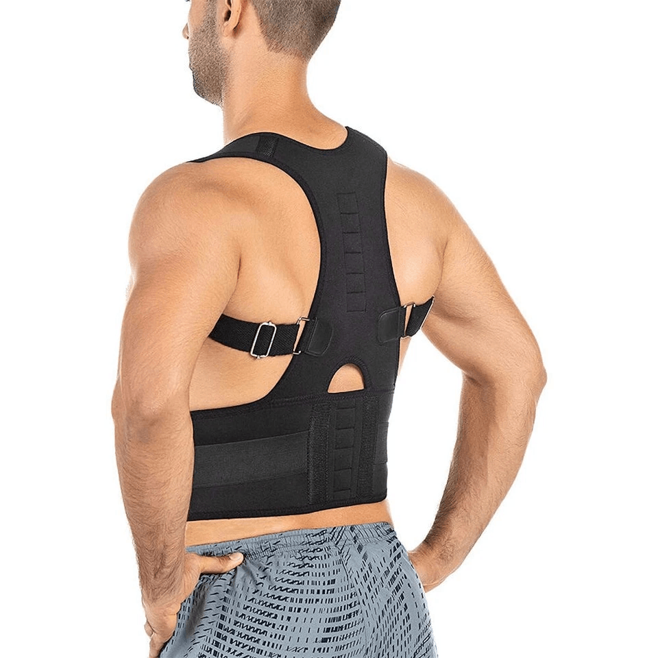Posture Corrector Support Belt Magnetic Back Brace For Men  Women Shoulder Alignment 2