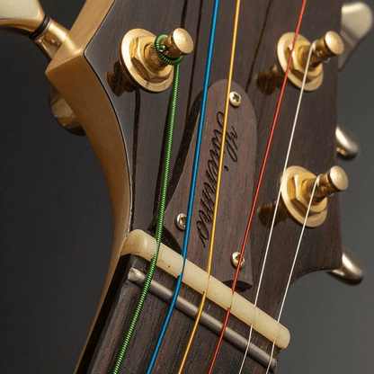Steel String For Acoustic Guitar Guitar Strings Replacement RustResistant Durable Acoustic Guitar A 4