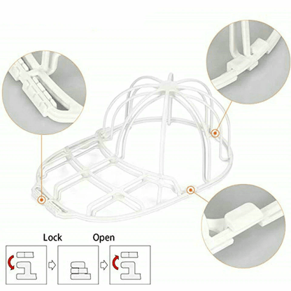 Hat Washer Baseball Cap Cleaner Machine Washing Cage Holder Frame Net For Trucker Hats And Cap Orga 4